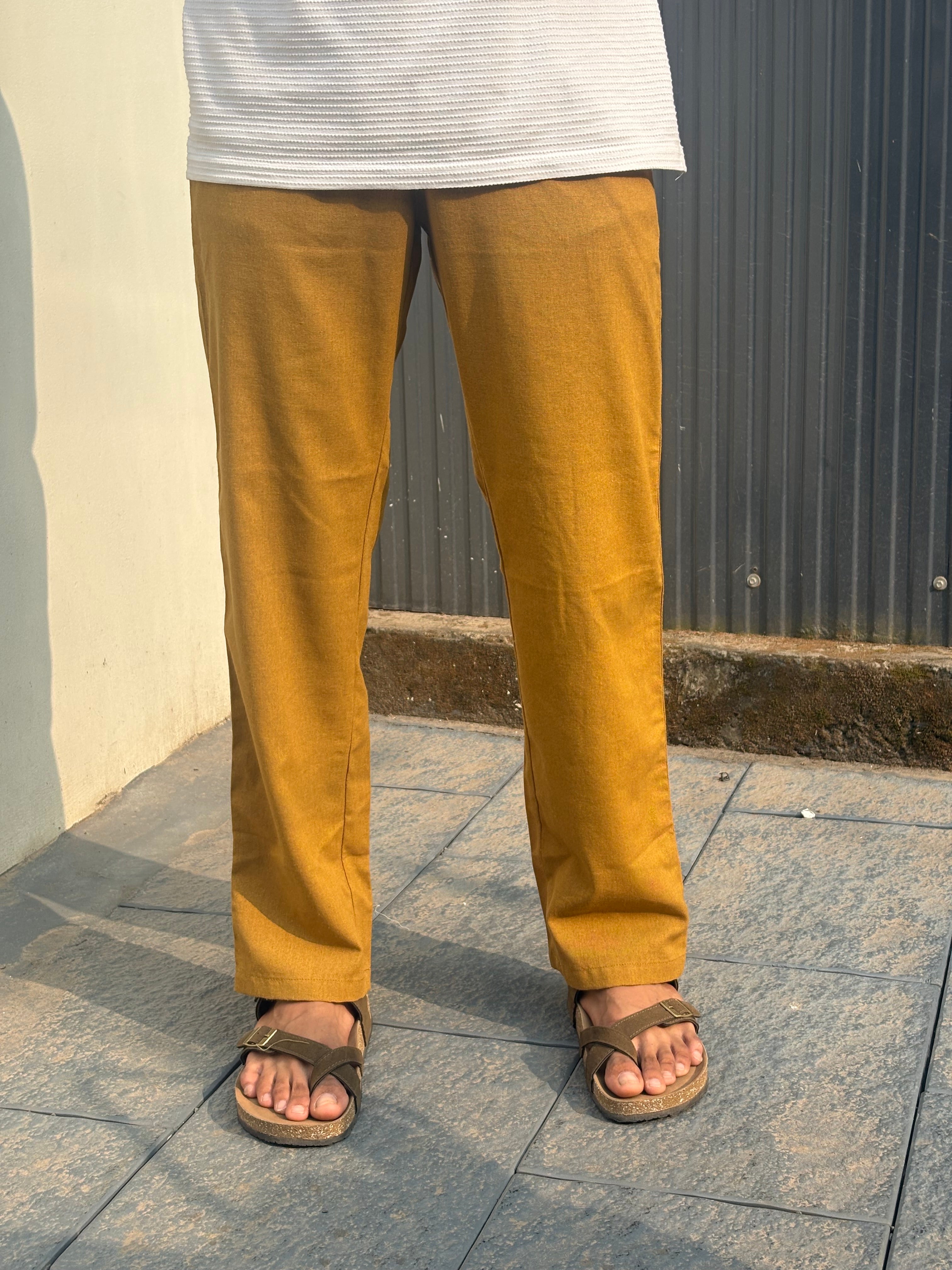 LINEN PANTS MPJ0073
