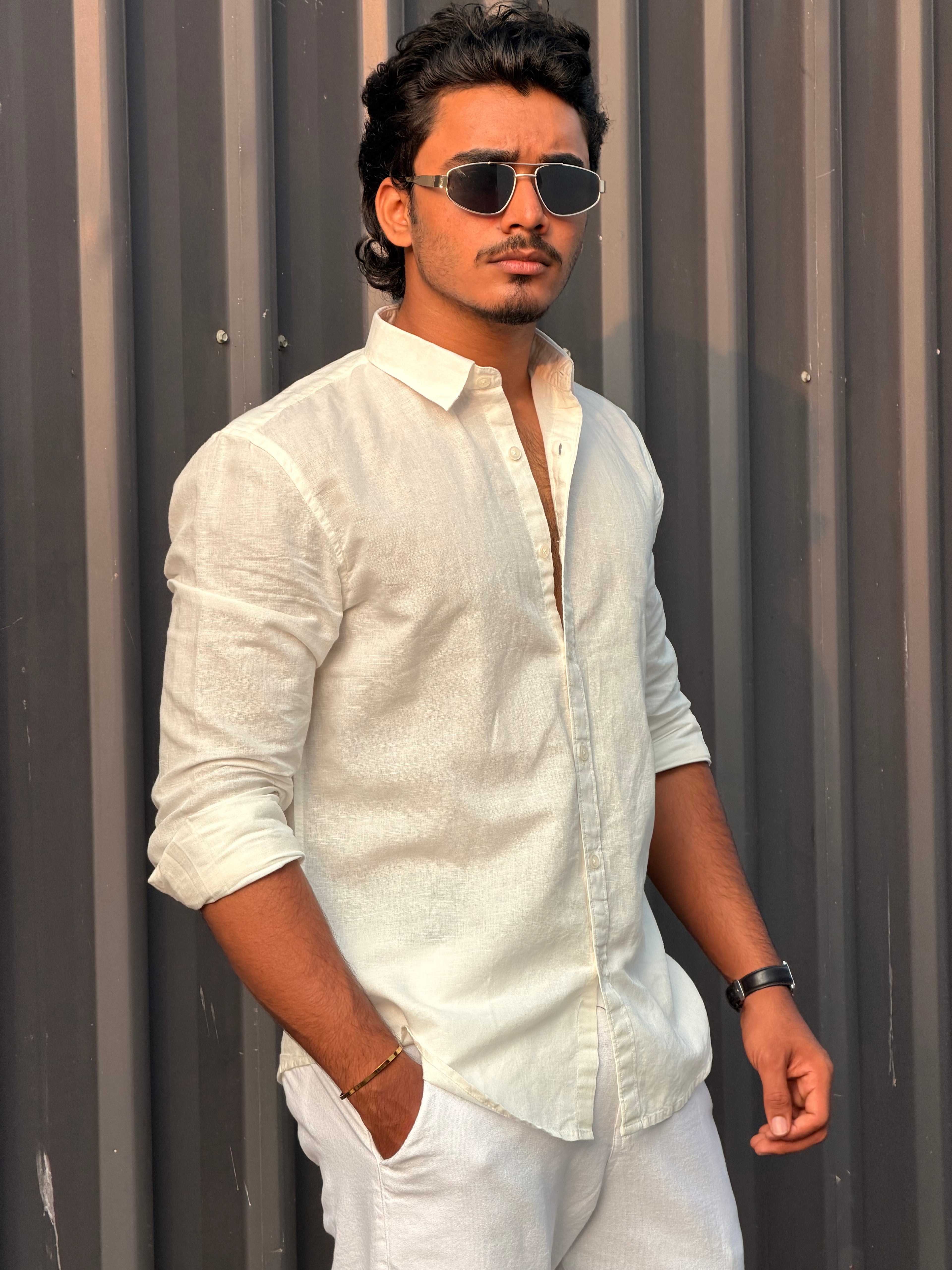 Linen Shirt MSC0958
