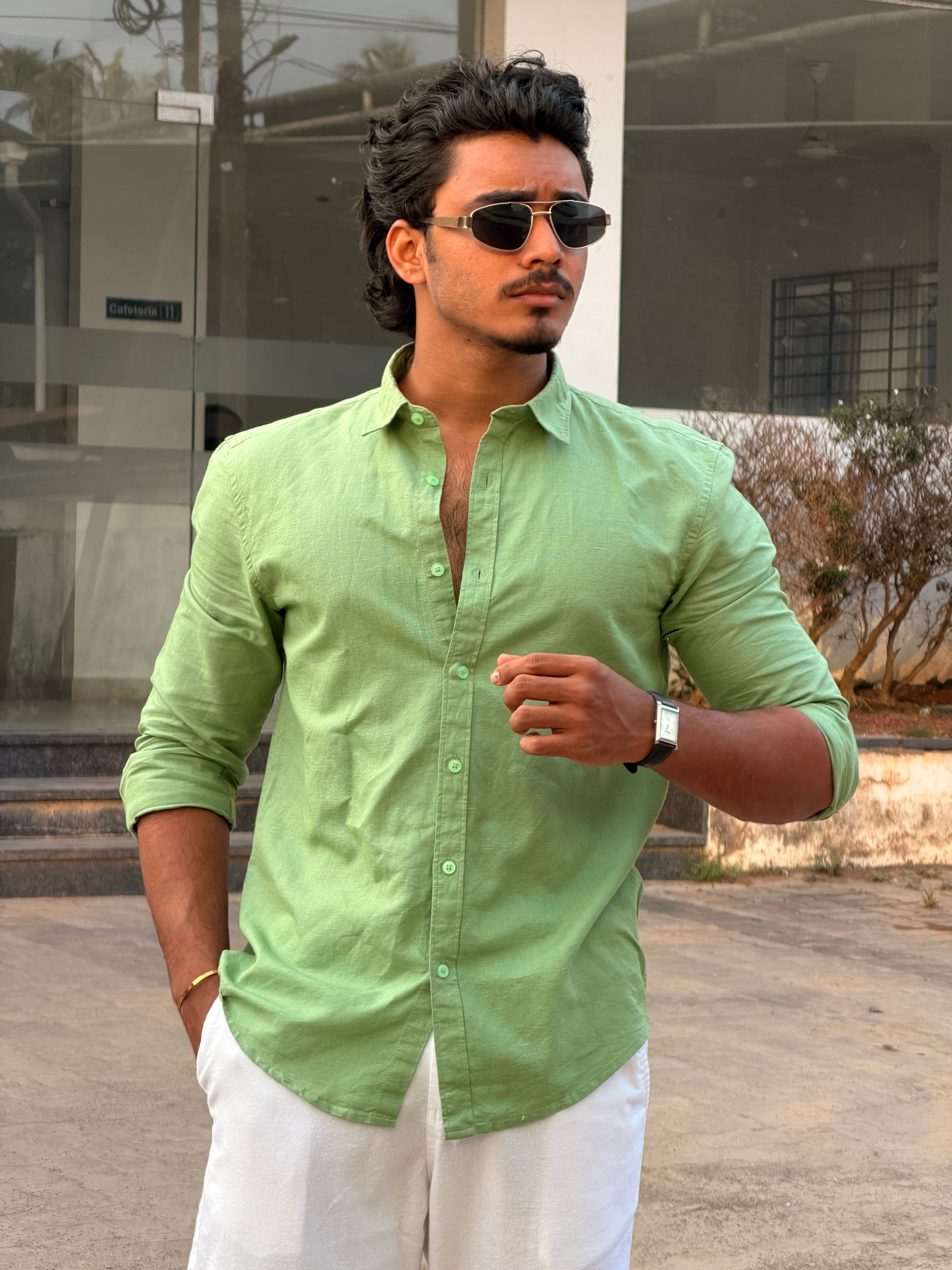 Linen Shirt MSC0958