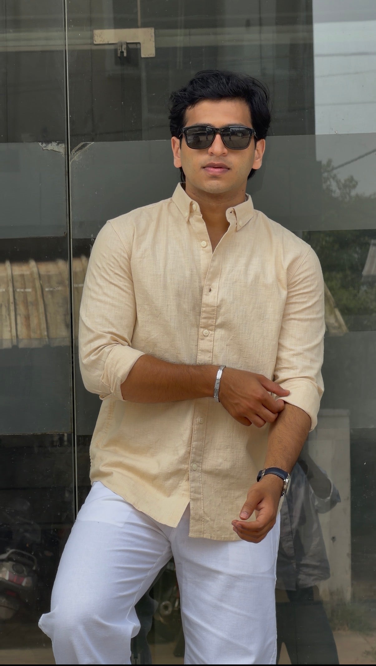 Bhuta Linen Shirt MSC0873