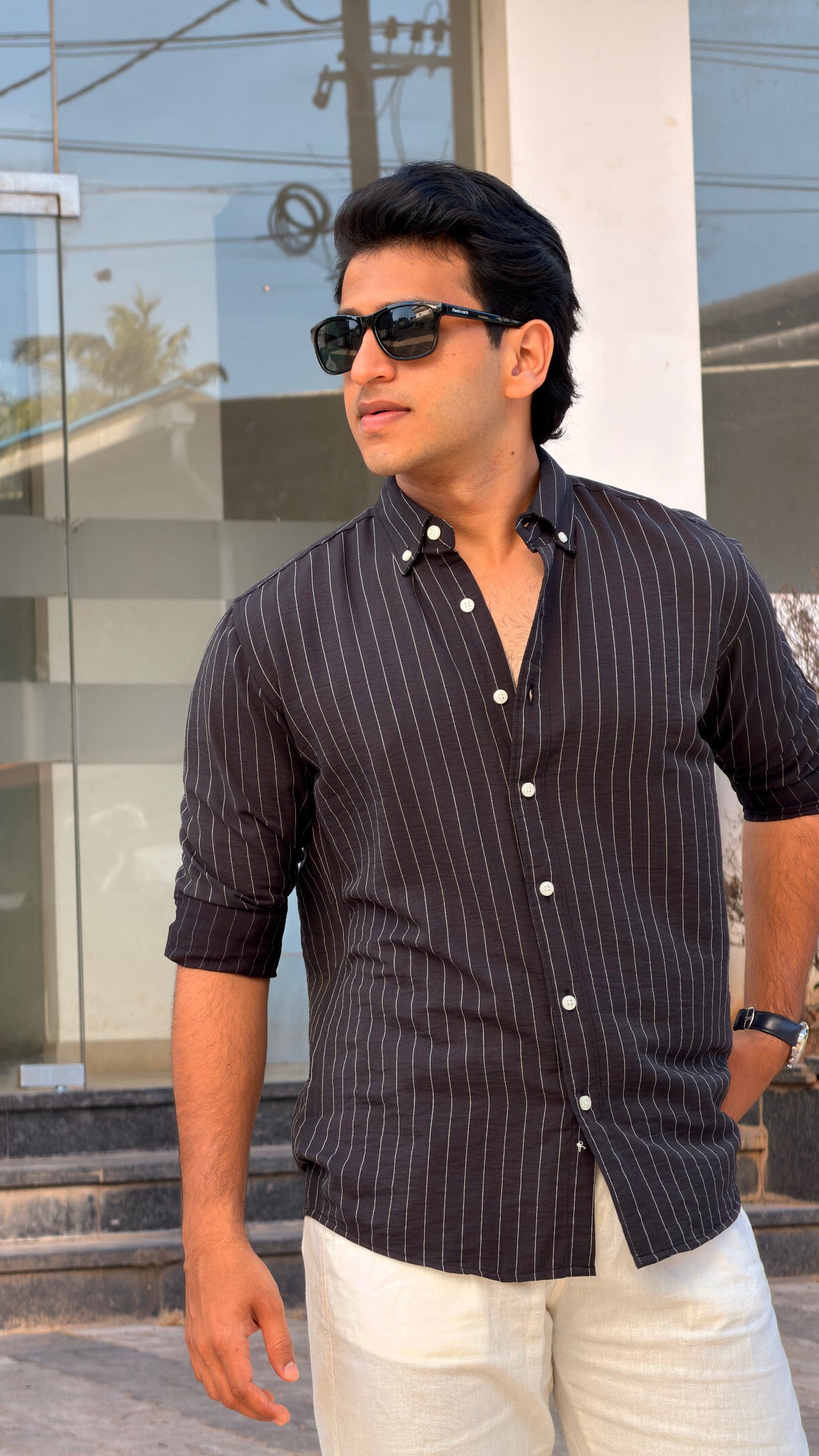 Stripes Imported Shirt