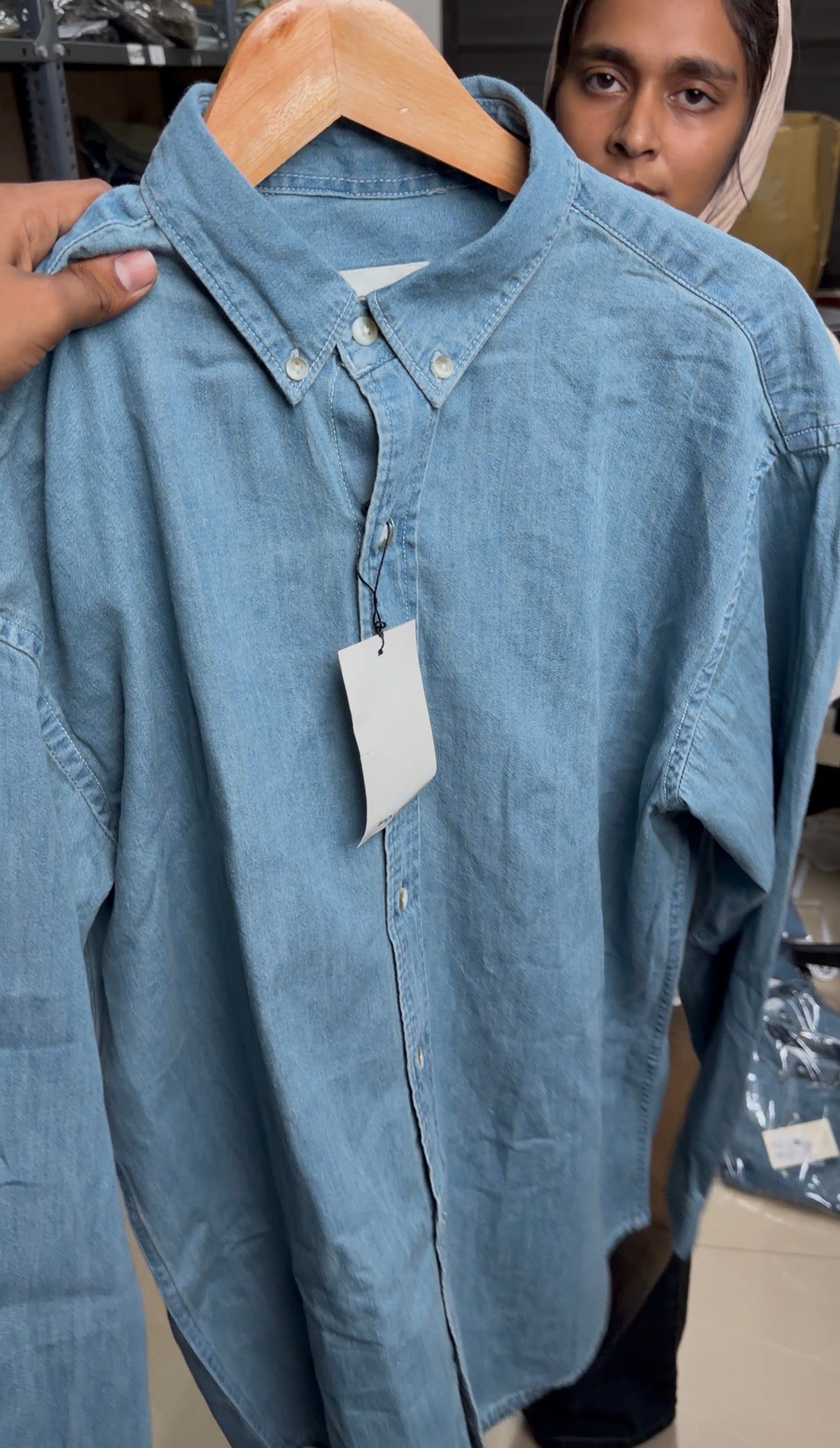 Denim Shirt MSC0866