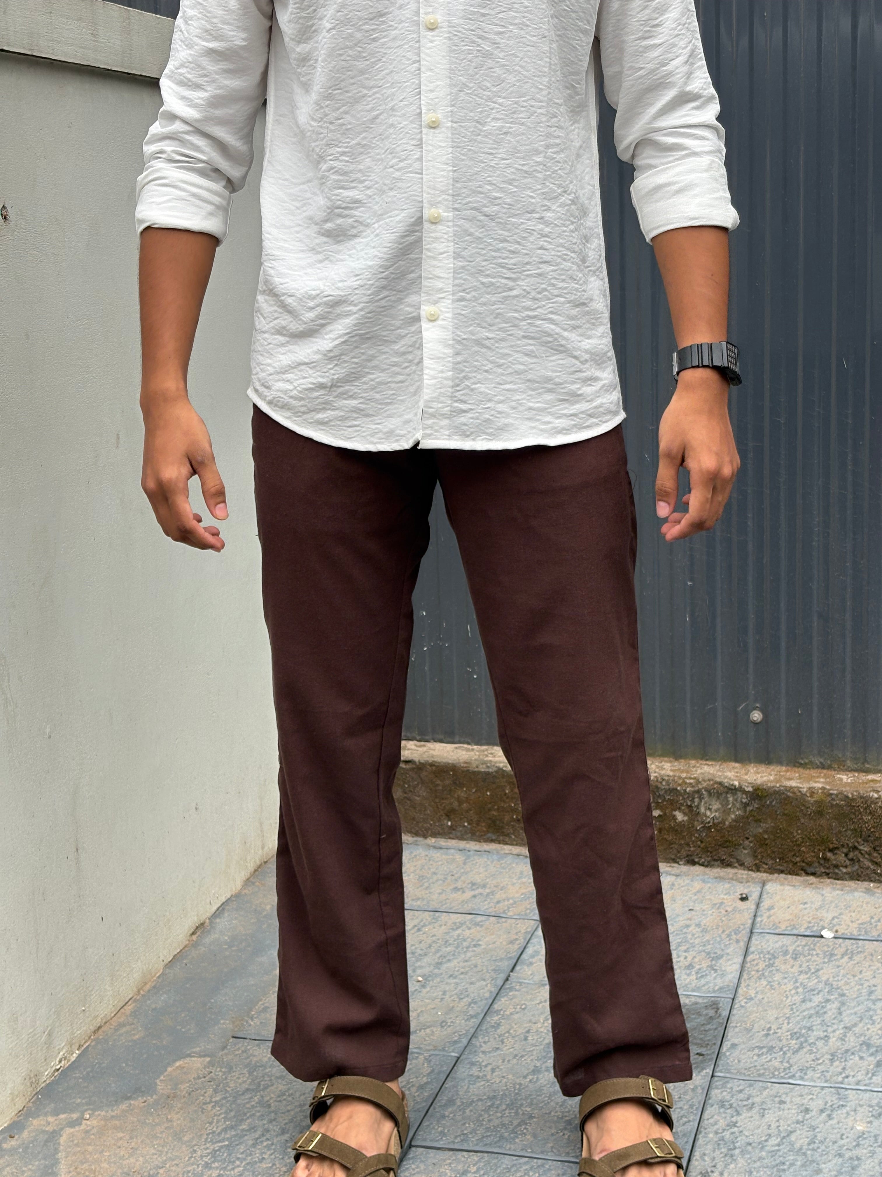 LINEN PANTS MPJ0073