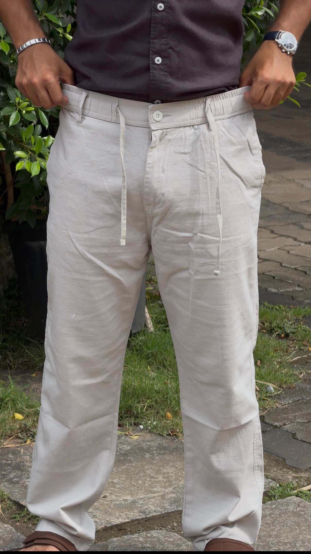 Linen Pants - MPJ0058