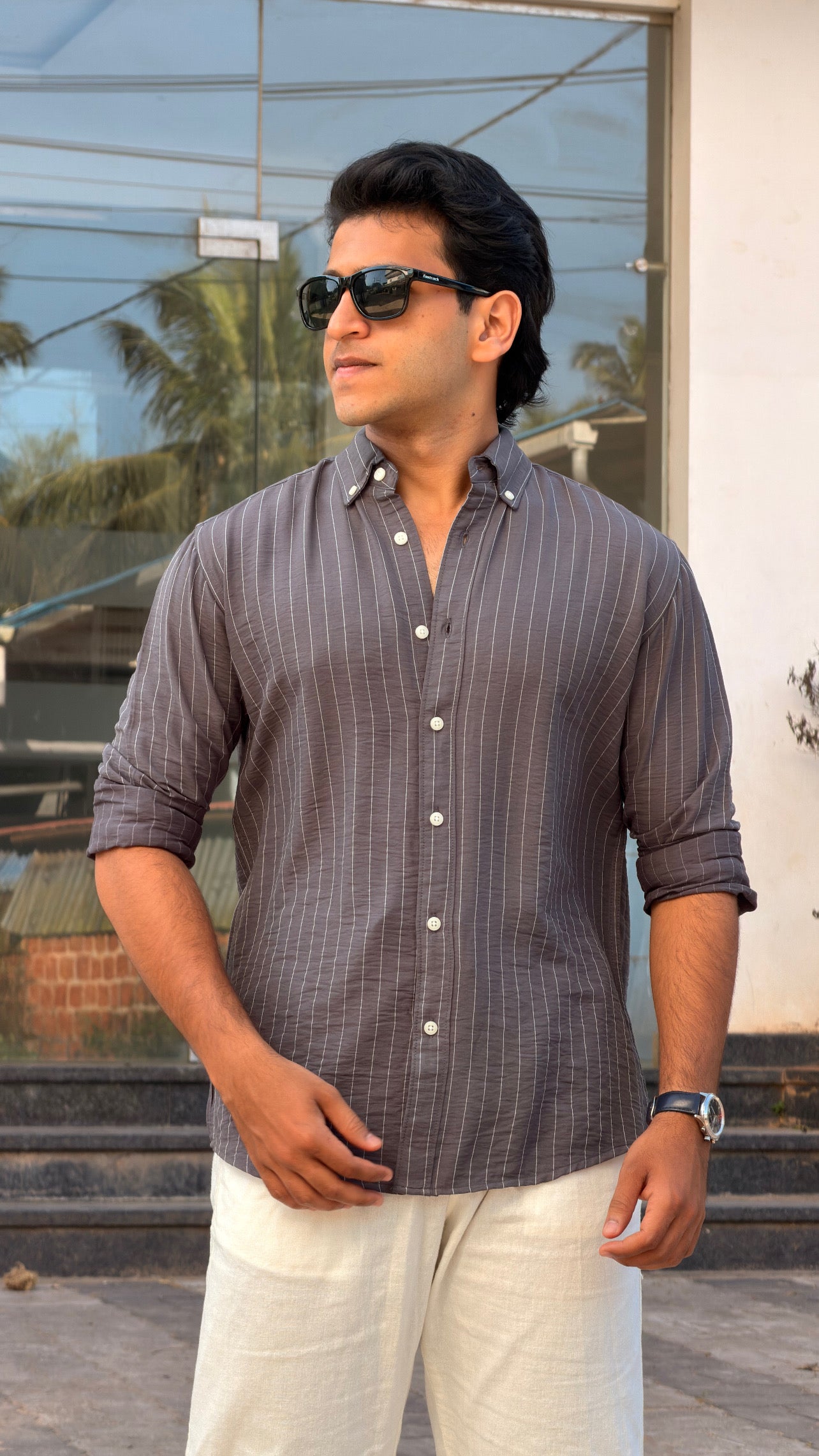 Stripes Imported Shirt