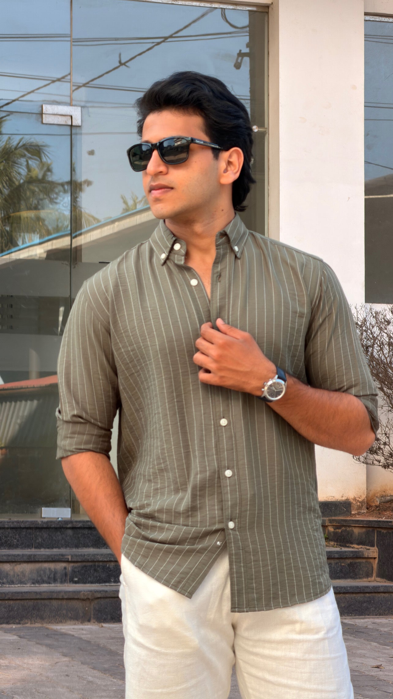 Stripes Imported Shirt