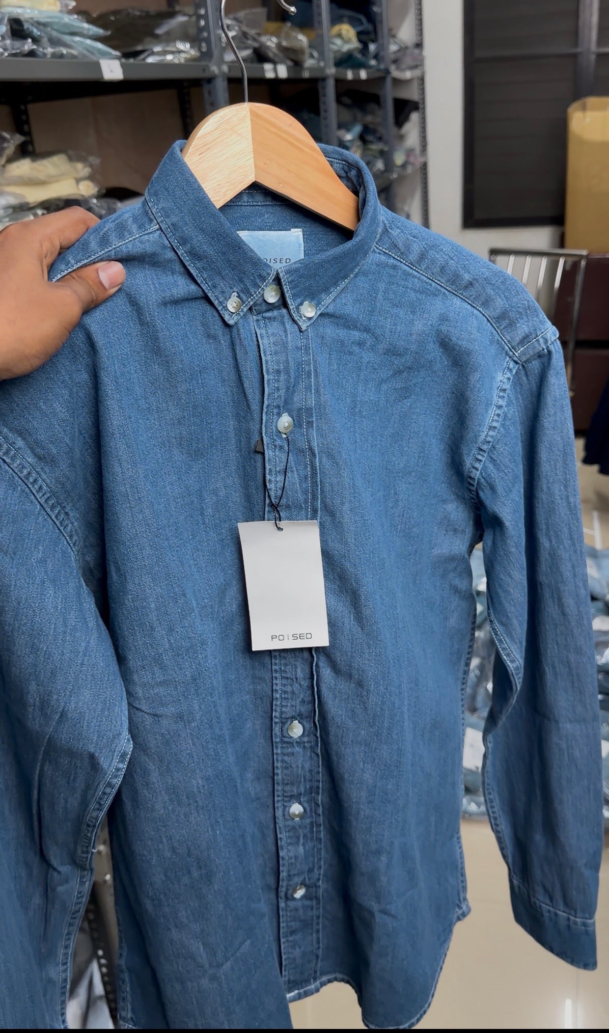 Denim Shirt MSC0866