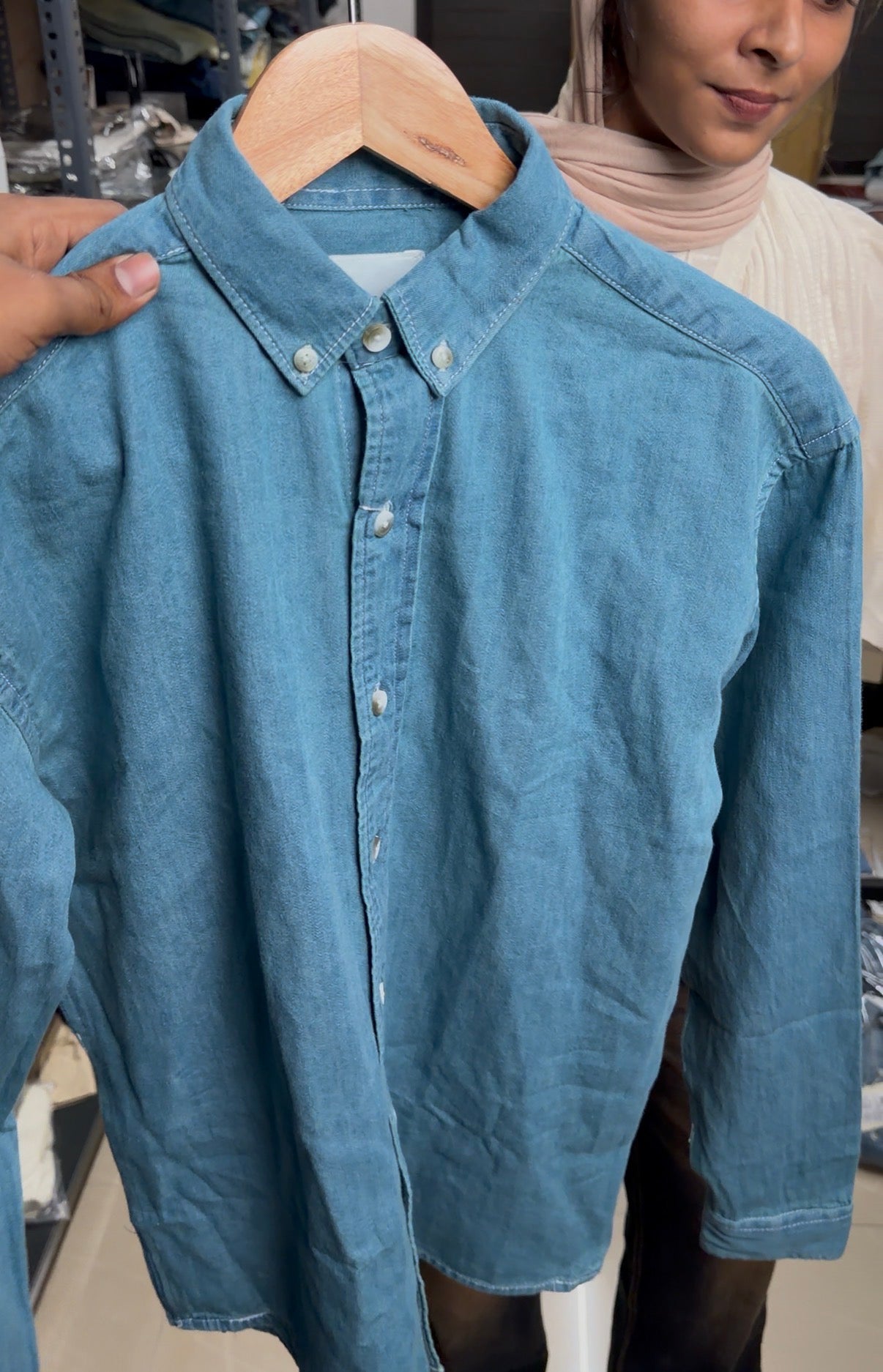 Denim Shirt MSC0866