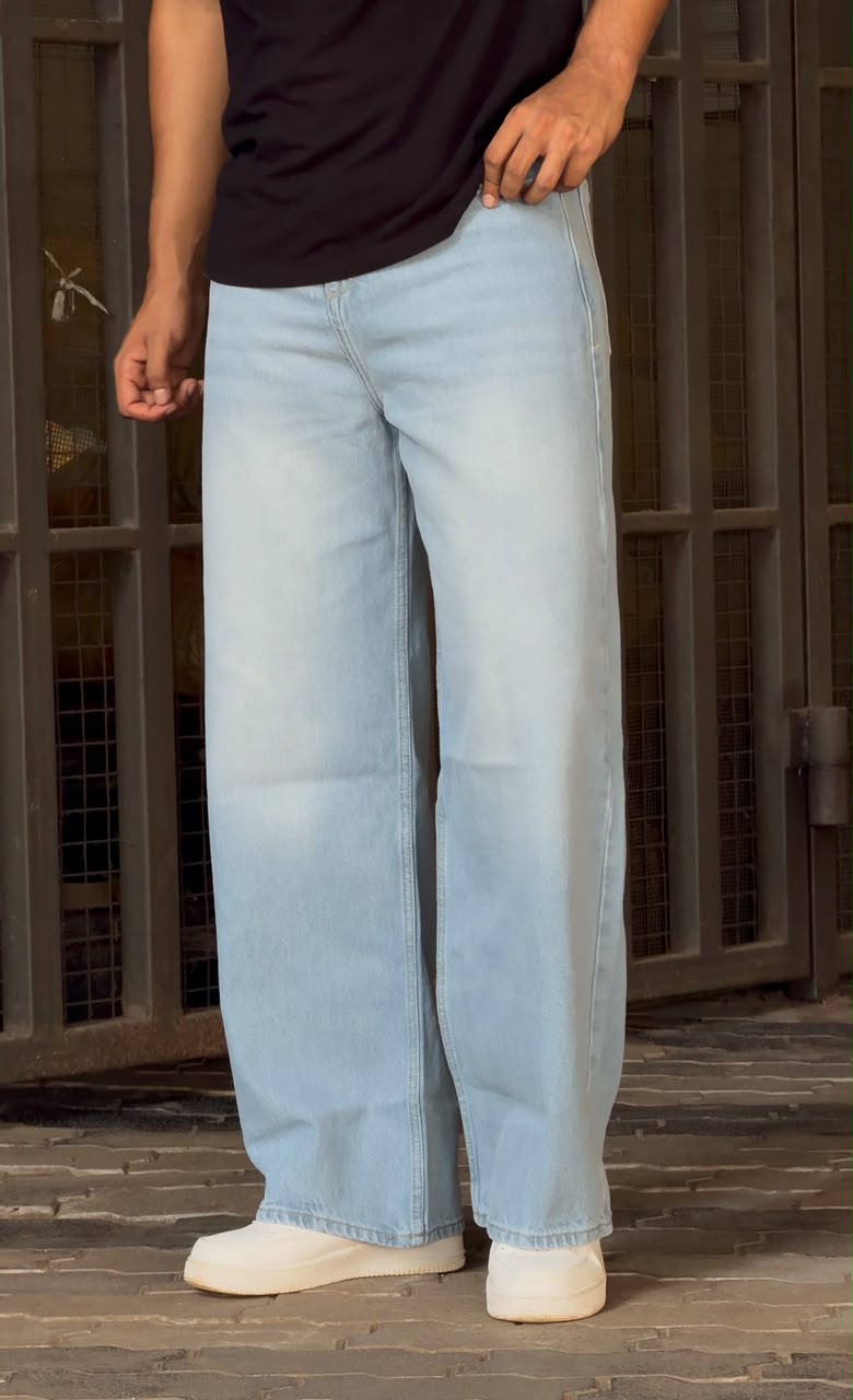BAGGY DENIM PANTS MDP0176