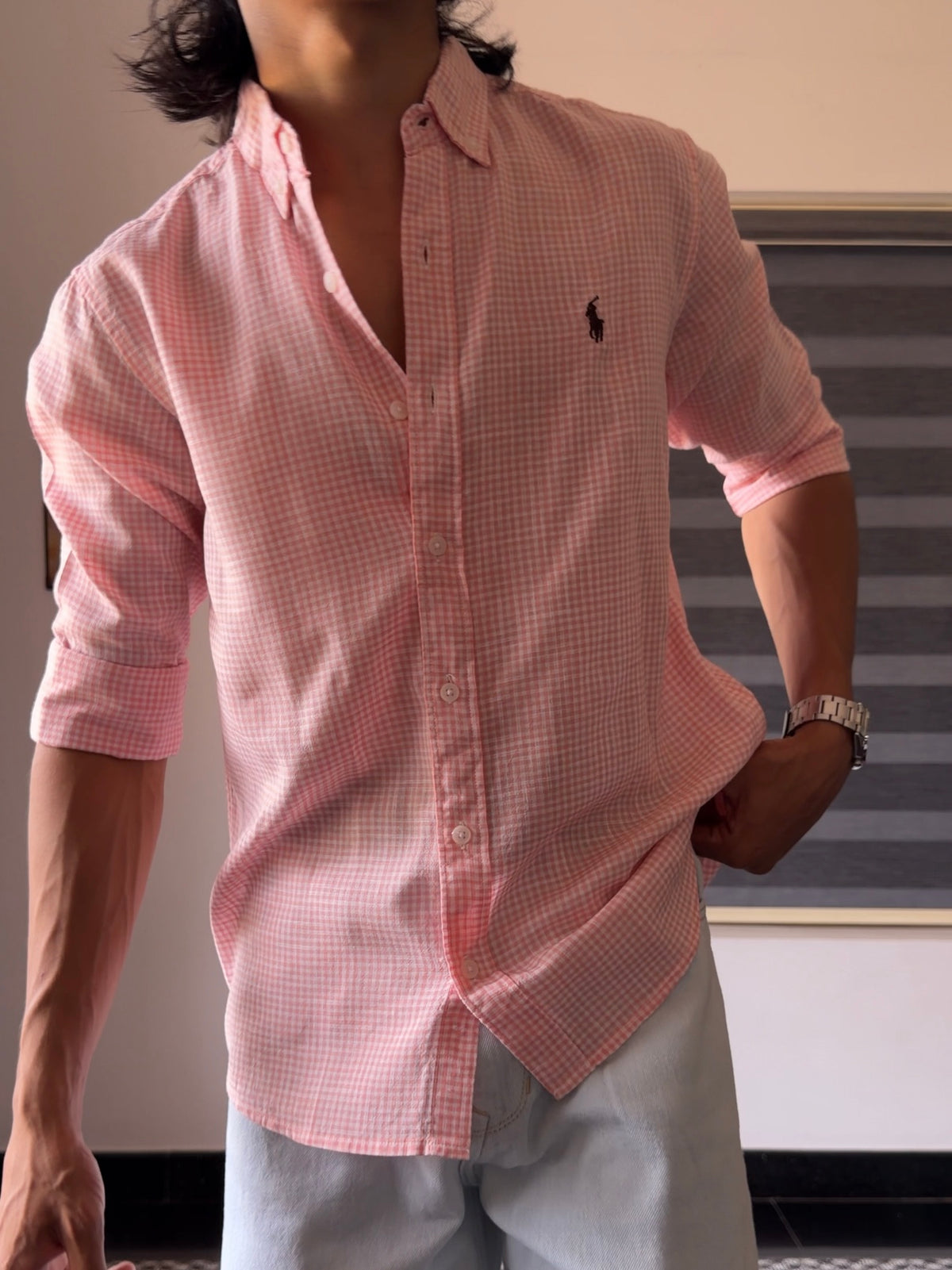 LINEN MICRO CHECKS MSC1272