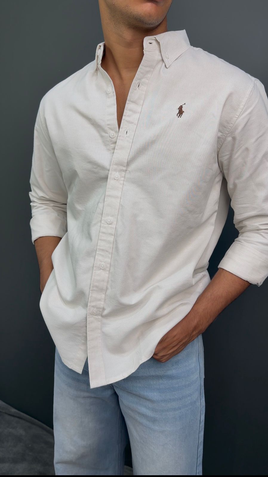 OXFORD STRIPES SHIRTS MSC1197