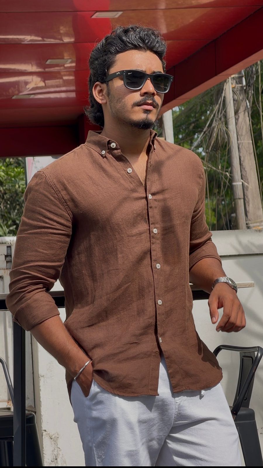 100% PURE LINEN SHIRTS MSC1259