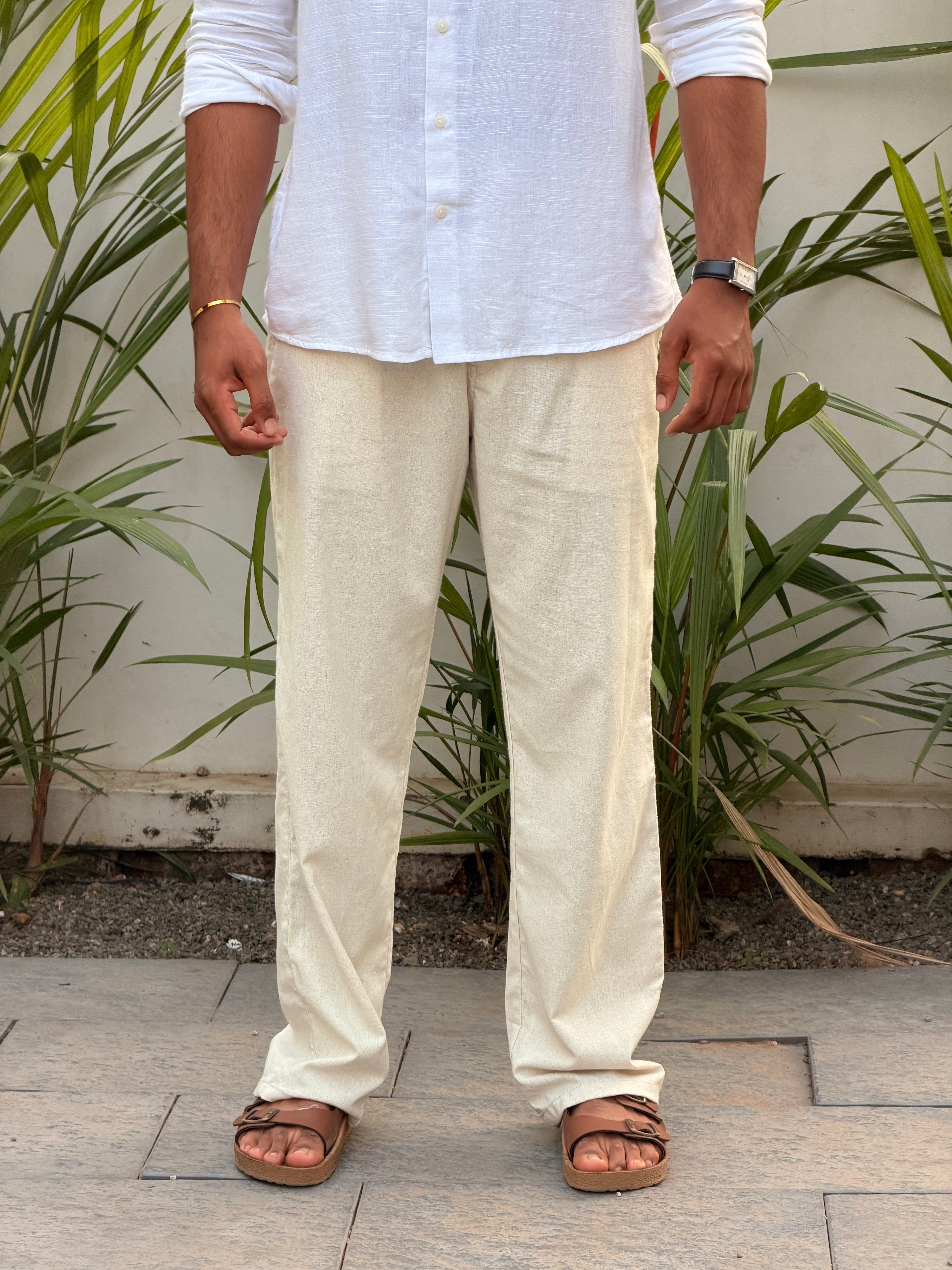 LINEN PANTS MPJ0073