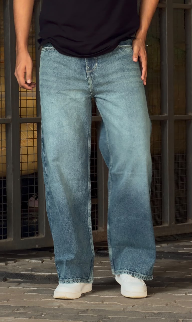 BAGGY DENIM PANTS MDP0176