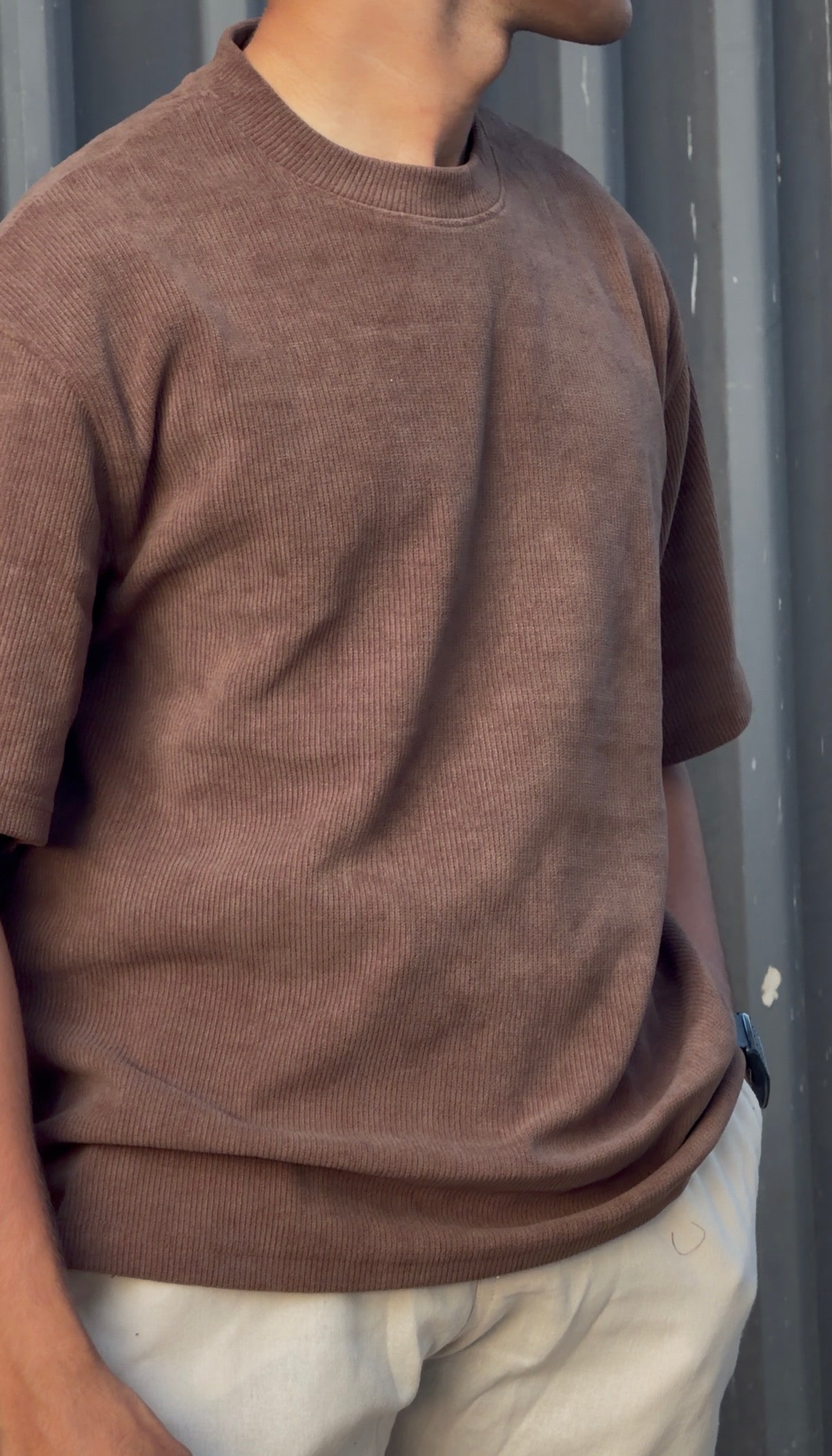 CORDUROY T-SHIRT MRN0307